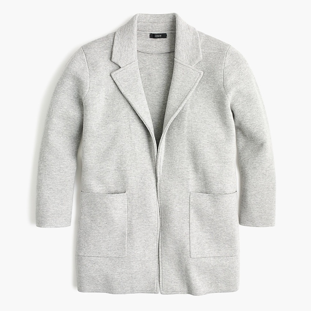 NWOT J Crew Sophie sweater blazer